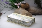 Preview: Stifte-Schachtel mit Klappdeckel ca. 21x10x4cm | Zitronenkranz | zitronengelb | Art. Nr. 97040001